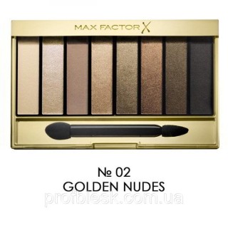 MF Masterpiece Nude Palette тени д/глаз №02 (golden nudes)