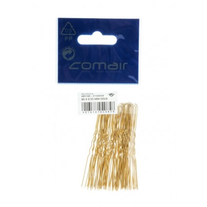 Шпильки Comair коричневі 6,5 см 50 шт