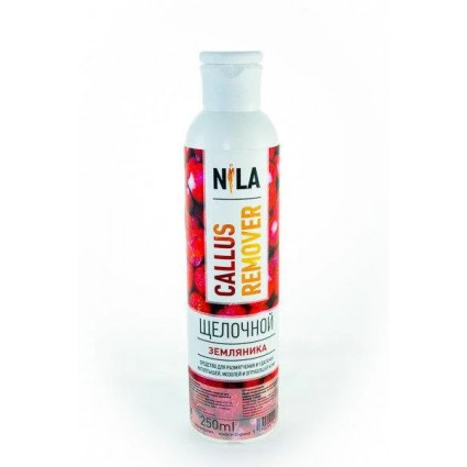 Callus Remover лужної NILA 250мл Суниця