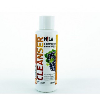 Рідина для зняття липкого шару виноград 100 мл Cleanser Nila