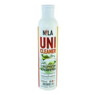 Рідина д/зняття липкого шару зелений чай 250 мл Cleanser Nila