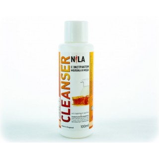 Рідина д/зняття липкого шару молоко і мед 100 мл Cleanser Nila