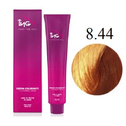 Крем-фарба для волосся ING Professional Coloring Cream 8.44 Світло-русий медний інтенсивний 100 мл