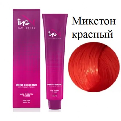 Крем-фарба для волосся ING Professional Colouring Cream Мікстон червоний 100 мл