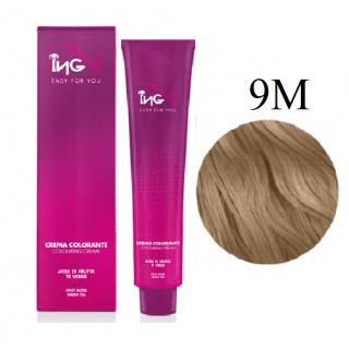 Крем-фарба для волосся ING Professional Coloring Cream 9М Екстра світло-русявий матовий 100 мл