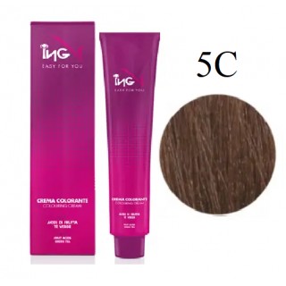 Крем-фарба для волосся ING Professional Coloring Cream 5C Кавове глясе 100 мл