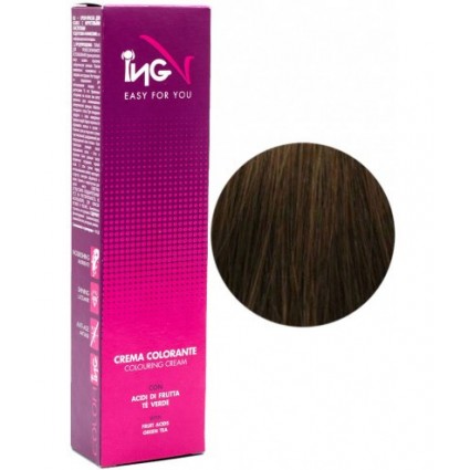 Крем-фарба для волосся ING Professional Coloring Cream 6.3 Темно-русявий золотистий 100 мл Крем-фарба для волосся ING Professional Coloring Cream 6.3 Темно-русявий золотистий 100 мл