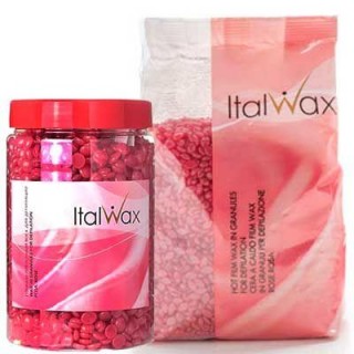 Віск в гранулах гарячий Троянда Ital Wax прозорий екстра-еластичний 1 кг