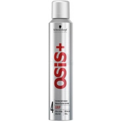 Мус для волосся сильної фіксації Schwarzkopf Osis+ 3 Grip Volume Extreme Hold Mousse 200 мл