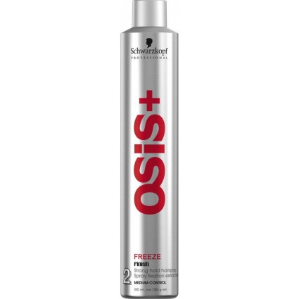 Лак для волосся сильної фіксації Schwarzkopf Professional Osis+ Finish Freeze Hairspray 500 мл