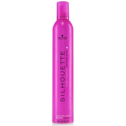 Мусс сильной фиксации для окрашенных волос Schwarzkopf Silhouette Color Brilliance Mousse 500 мл