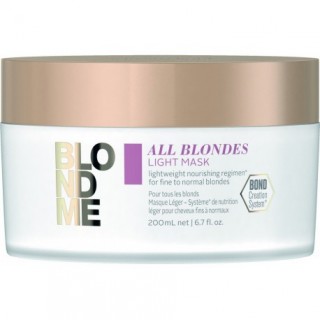Маска для тонкого волосся всіх типів Schwarzkopf Blondme All Blondes Light Mask 200 мл