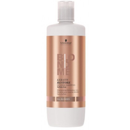 Шампунь-бондінг кератинове відновлення Schwarzkopf Blondme Keratin 1000 мл