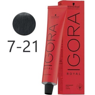 Крем-фарба для волосся Schwarzkopf Igora Royal 7-21 60 мл
