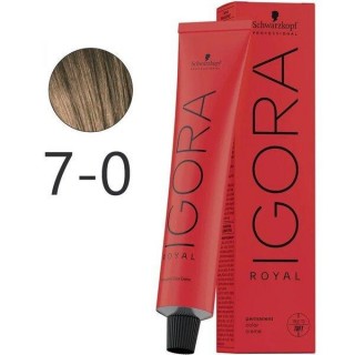Крем-фарба для волосся Schwarzkopf Igora Royal 7-0 Середньо-Русявий 60 мл