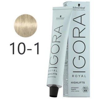 Фарба для волосся Schwarzkopf Igora Royal Highlift з технологією Fibre 10-1 Ультра блондин сандрі 60 мл