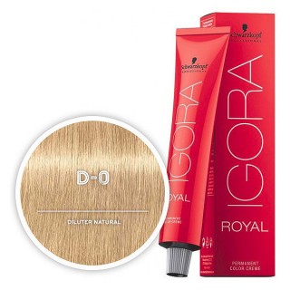 Фарба для волосся Schwarzkopf Igora Royal Микстон D-0 Пастельний Натуральний 60 мл