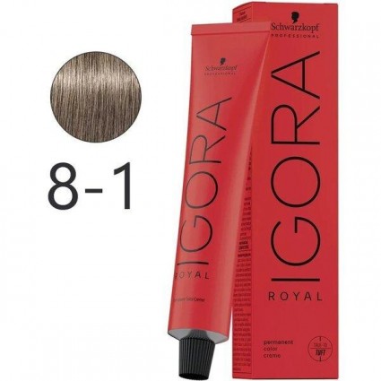 Крем-фарба для волосся Schwarzkopf Igora Royal 8-1 Світло-Русявий Сандре 60 мл