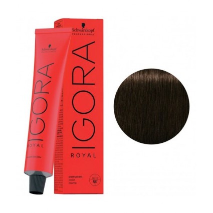 Фарба для волосся Schwarzkopf Igora Royal 4-46 Середньо-коричневий бежевий шоколадний 60 мл