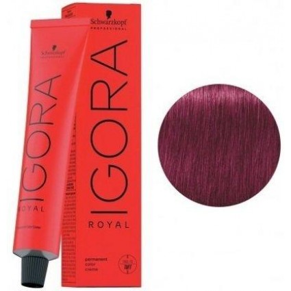 Фарба для волосся Schwarzkopf Igora Royal 0-89 Червоно-Фіолетовий Мікстон 60 мл Фарба для волосся Schwarzkopf Igora Royal 0-89 Червоно-Фіолетовий Мікстон 60 мл