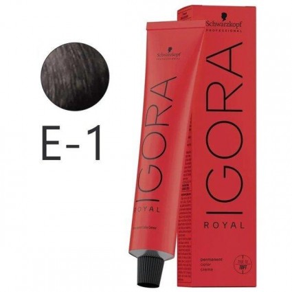 Фарба для волосся Schwarzkopf Igora Royal Микстон E-1 Екстракт Сандре 60 мл Фарба для волосся Schwarzkopf Igora Royal Микстон E-1 Екстракт Сандре 60 мл