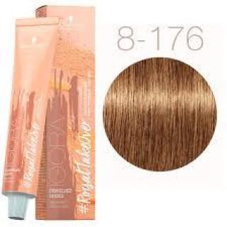 Фарба для волосся Schwarzkopf Igora Royal Disheveled Nudes 8-176 Світлий русявий сандре мідно-шоколадний 60 мл