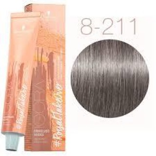 Крем-фарба для волосся Schwarzkopf Igora Royal Disheveled Nudes 8-211 Світлий русо-попелястий сандре 60 мл