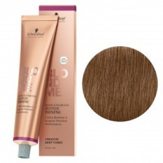 Темний крем-тонер для волосся Schwarzkopf Blondme Deep Tones Milk Chocolate Молочний шоколад 60 мл