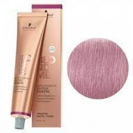 Тонуючий бондінг-крем для волосся Schwarzkopf BlondMe Bond Blonde Toning T-Strawberry Суниця 60 мл Тонуючий бондінг-крем для волосся Schwarzkopf BlondMe Bond Blonde Toning T-Strawberry Суниця 60 мл