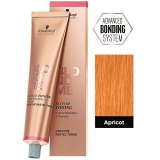 Тонуючий бондінг-крем для волосся Schwarzkopf BlondMe Blonde Toning T-Apricot Абрикос 60 мл