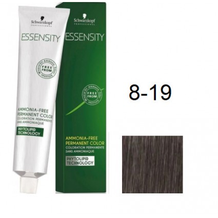 Фарба для волосся Schwarzkopf Essensity безаміачна 8-19 Світло-русявий Сандре Фіолет 60 мл Фарба для волосся Schwarzkopf Essensity безаміачна 8-19 Світло-русявий Сандре Фіолет 60 мл