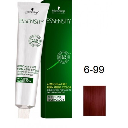 Фарба для волосся Schwarzkopf Essensity безаміачна 6-99 Фіолетовий Темно-Русявий Екстра 60 мл Фарба для волосся Schwarzkopf Essensity безаміачна 6-99 Фіолетовий Темно-Русявий Екстра 60 мл