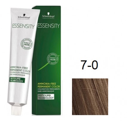 Фарба для волосся Schwarzkopf Essensity безаміачна 7-0 Середньо-Русявий Натуральний 60 мл Фарба для волосся Schwarzkopf Essensity безаміачна 7-0 Середньо-Русявий Натуральний 60 мл