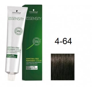 Фарба для волосся Schwarzkopf Essensity безаміачна 4-64 Середньо-коричневий Шоколадний Бежевий 60 мл