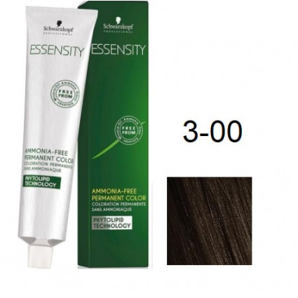 Фарба для волосся Schwarzkopf Essensity безаміачна 3-00 Натуральний Темно-Коричневий Натуральний 60 мл Фарба для волосся Schwarzkopf Essensity безаміачна 3-00 Натуральний Темно-Коричневий Натуральний 60 мл