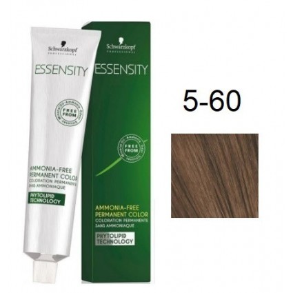 Фарба для волосся Schwarzkopf Essensity безаміачна 5-60 Світло-Коричневий Шоколадний Натуральний 60 мл Фарба для волосся Schwarzkopf Essensity безаміачна 5-60 Світло-Коричневий Шоколадний Натуральний 60 мл
