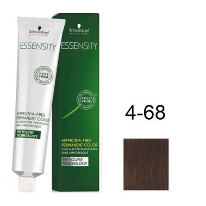 Фарба для волосся Schwarzkopf Essensity безаміачна 4-68 Середньо-Коричневий Шоколадний Червоний 60 мл Фарба для волосся Schwarzkopf Essensity безаміачна 4-68 Середньо-Коричневий Шоколадний Червоний 60 мл