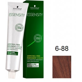 Фарба для волосся Schwarzkopf Essensity безаміачна 6-88 Темно-Русявий Червоний Екстра 60 мл