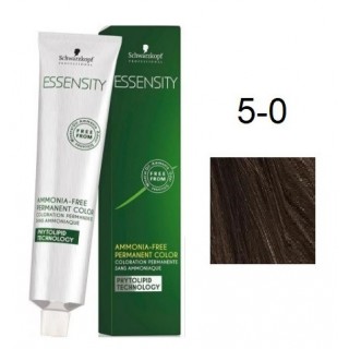 Фарба для волосся Schwarzkopf Essensity безаміачна 5-0 Натуральний Світло-Коричневий 60 мл