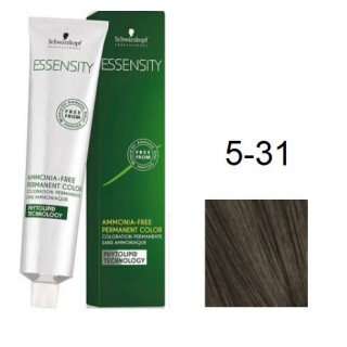 Фарба для волосся Schwarzkopf Essensity безаміачна 5-31 Світло-Коричневий Матовий Сандре 60 мл