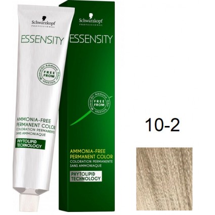Фарба для волосся Schwarzkopf Essensity безаміачна 10-2 Кедр Ультра Попелястий Блондин 60 мл
