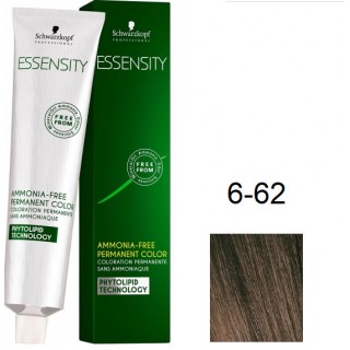 Фарба для волосся Schwarzkopf Essensity безаміачна 6-62 Гавана Темно-Русявий Шоколадний Попелястий 60 мл