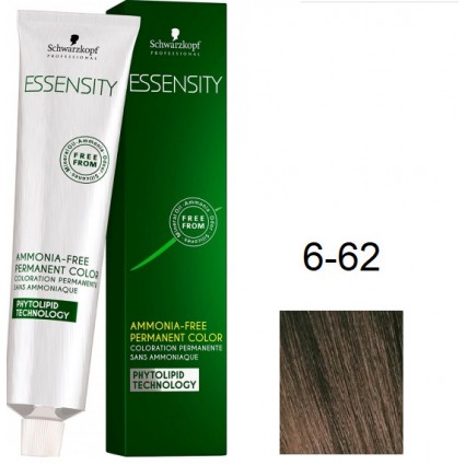 Фарба для волосся Schwarzkopf Essensity безаміачна 6-62 Гавана Темно-Русявий Шоколадний Попелястий 60 мл Фарба для волосся Schwarzkopf Essensity безаміачна 6-62 Гавана Темно-Русявий Шоколадний Попелястий 60 мл