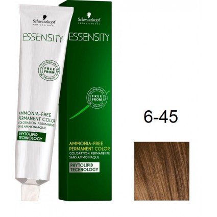 Фарба для волосся Schwarzkopf Essensity безаміачна 6-45 Бамбук Темно-Русявий Бежевий Золотистий 60 мл Фарба для волосся Schwarzkopf Essensity безаміачна 6-45 Бамбук Темно-Русявий Бежевий Золотистий 60 мл