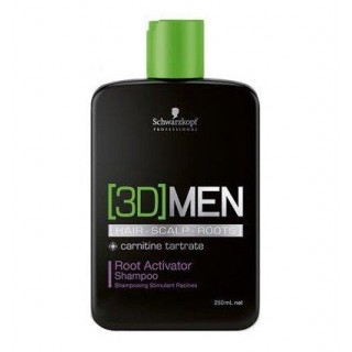 Шампунь Schwarzkopf 3D MEN активатор росту волосся 250 мл