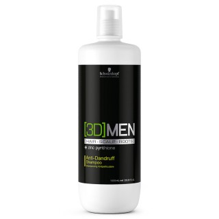 Шампунь проти лупи Schwarzkopf 3DMEN 1000 мл