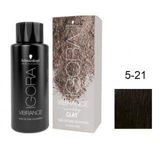 Фарба для волосся Igora Vibrance Raw Essintials 5-21 Попелястий кедр 60мл