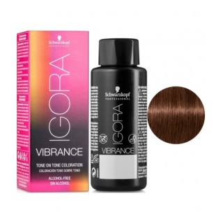 Фарба для волосся Schwarzkopf Igora Vibrance безаміачна 6-68 Темний шоколадний блондин червоний 60 мл