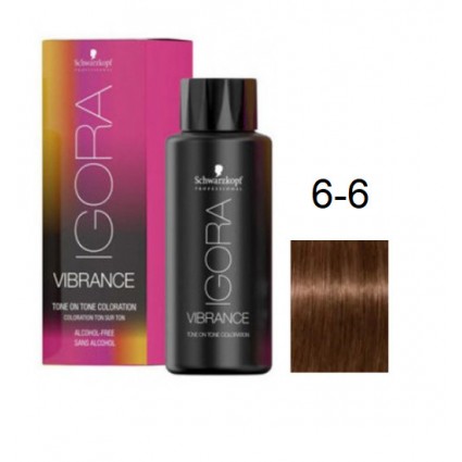 Фарба для волосся Schwarzkopf igora Vibrance безаміачна 6-6 Темний русявий шоколадний 60 мл Фарба для волосся Schwarzkopf igora Vibrance безаміачна 6-6 Темний русявий шоколадний 60 мл