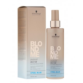 Відтіночний спрей для волосся Schwarzkopf BlondMe Instant Blush Steel blue Сталевий синій 250 мл